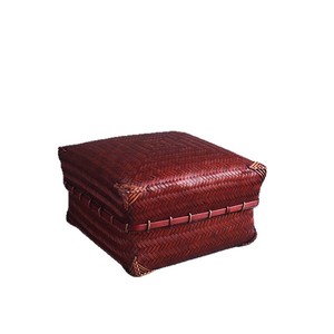 Handmade <b>Bamboo</b> Woven Basket Square Charcoal Storage For Tea Brewing Kitchen Use - Product Image 5