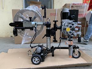 Schweißquellen- und Flussmittel-Rückgewinnungssystem Ausgestattet mit Unterpulver-Schweißmaschine 4-Rad-Schweißtraktor-Trolley - Product Image 4