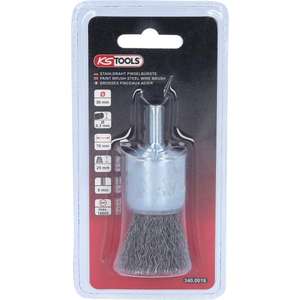 KS TOOLS-340,0017 Cepillo de alambre de acero 0,3mm - EAN 4042146235676 ABRASIVOS RUEDAS DE PULIDO, CEPILLOS Y CAPOS - Product Image 5