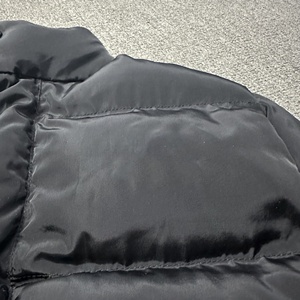 Giacca Piumino Invernale Personalizzata di Alta Qualità, Reversibile, in Nylon Nero, Imbottita in Piuma d'<span class=keywords><strong>Oca</strong></span>, con Cappuccio Rimovibile - Product Image 4