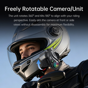 Nouveau Casque Moto G10 2026 avec Caméra, Enregistrement Vidéo 2K et Vision Nocturne - Product Image 5