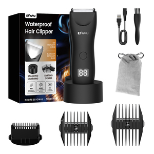Máquina Cortapelos para Hombre con Cuchilla <span class=keywords><strong>de</strong></span> Cerámica, Recortadora <span class=keywords><strong>de</strong></span> Vello Púbico - Product Image 1