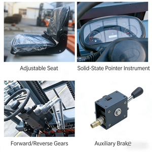 מלגזות דיזל רב תכליתיות 4 טון המשלבות הרמה, העמסה ופריקה - Product Image 5