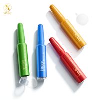 Produit de soin de la peau Couleur personnalisée 1.5ml 2ml 3ml Bouteilles d'ampoules en plastique vides jetables