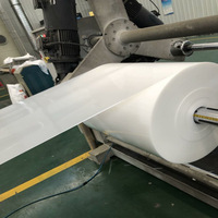 0.5mm opaque blanc pp plastique polypropylène pp feuille polypropylène rouleau pour le thermoformage