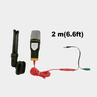 Sf 666 Studio-Kondensatormikrofon-Adapter - Omnidirektionales Handmikrofon für Desktop-Konferenzen, Geeignet für PC/Laptop mit Geräuschunterdrückung