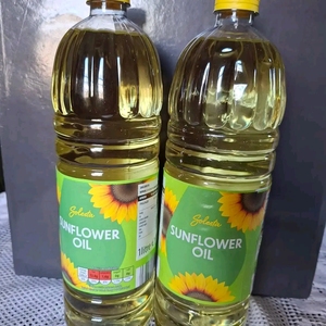 Aceite de Girasol Comestible Fraccionado Refinado Orgánico de Primera Calidad, 100% Puro, Botellas de 5L, Todos los Certificados (Alemania), 24 Meses - Product Image 1