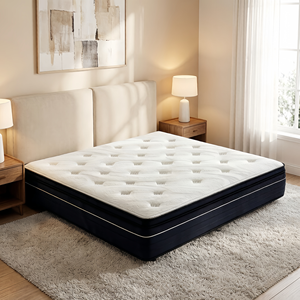 Matelas hybride à ressorts ensachés individuels de luxe abordable, design moderne pour les détaillants et grossistes de meubles - Product Image 3
