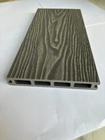 Bois gaufré 3D Texture WPC Plancher extérieur solide Bois Composite Terrasse Composite Carrelage de terrasse WPC Dock Board Usine Vente en gros