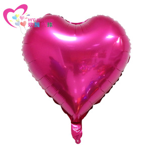 Globos de aluminio en forma de corazón de 18 pulgadas, 50 yuanes por paquete, para propuesta de matrimonio, confesión, decoración, boda - Product Image 6