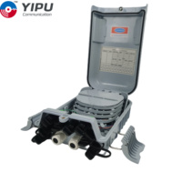 YIPU-caja de terminación de fibra óptica con adaptadores HW, caja de distribución de fibra óptica de red, 16 núcleos, OEM, fábrica
