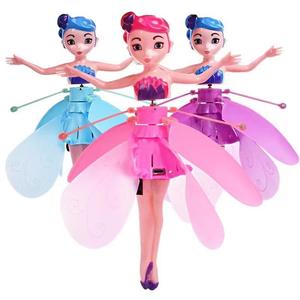 Children's Plastic Induction <strong>Flying</strong> Vehicle Suspended <strong>Doll</strong> Remote Control Multi-functional Outdoor Toy - Product Image 1