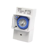 Interruptor de tiempo de riel Din programable tipo DAQCN SUL181h con mini temporizador mecánico de 30 minutos y temporizadores de categoría de producto de batería
