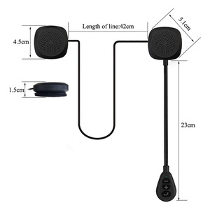 Casco de Motocicleta MH05 Super Económico con <span class=keywords><strong>Bluetooth</strong></span> 5.0, Auriculares Inalámbricos Estéreo con Manos Libres - Product Image 5