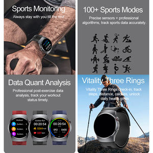 Reloj Inteligente S201 2026 con Bomba de Aire, Monitor de Presión Arterial, Pantalla AMOLED Redonda, ECG, Monitoreo de Salud, Rastreador de Actividad Física y Deportiva - Product Image 5