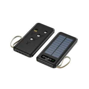 Banca solare impermeabile portatile di potere del caricatore di capacità elevata 20000 mAh powerbank 20000 mAh