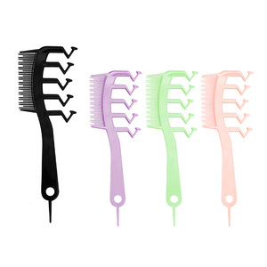 Hair Styling <b>Comb</b> Large <b>Wide</b> Tooth Plastic For Highlighting Parting Styling Cutting Massaging Home Use - Product Image 1