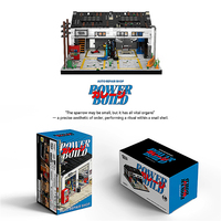 PB PB8867 MOC Atelier de réparation automobile, garage, atelier, modèle de véhicule modulaire, kits de construction, briques, cadeaux pour adultes, ensembles de blocs de construction