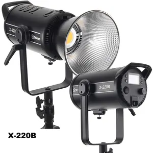 TOLIFO X-220B 2700K-6500K Bi couleur 230W APP DMX 12 effet d'éclairage COB lumière LED professionnel vidéo lumière Studio photographie