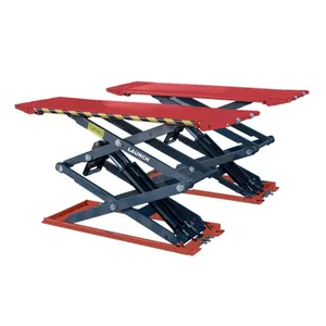 Launch TLT635AF (AH) twin scissor car lift sound quality best price Car scissor lift Used auto scissor 3500kg car lift