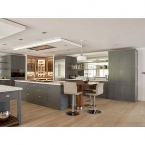 Muebles de Cocina Modulares Lacados con Diseño Moderno y Completo, Estilo Shaker Blanco, Precio de Fábrica - Product Image 2