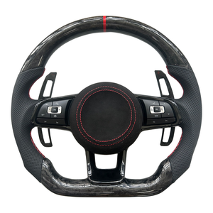 Volante Multifunción en Forma de D para Automóvil, Personalizado, <span class=keywords><strong>Precio</strong></span> de Fábrica al por Mayor, para Modificación de Volkswagen VW - Product Image 1