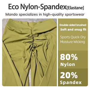 Leggings Sexys de Cintura Alta en Forma de V, 80% Nailon, 20% Elastano, de Alta Calidad, Pantalones de Yoga y Pilates para Mujer - Product Image 5