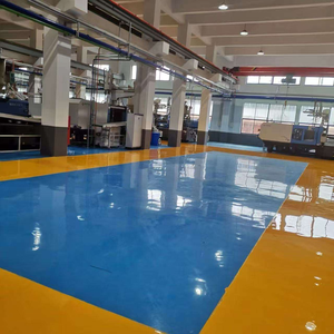 Recubrimiento Epóxico para Pisos de Alto Brillo, No Tóxico, Bajo Olor, Resistente a Químicos, <span class=keywords><strong>Pintura</strong></span> de Dos Componentes para Salas de Exhibición, Garajes y Pisos de Concreto - Product Image 1