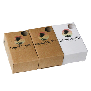 Tùy chỉnh cứng nhắc các tông Hộp xà phòng với cửa sổ mờ kết thúc hình khối - Product Image 3