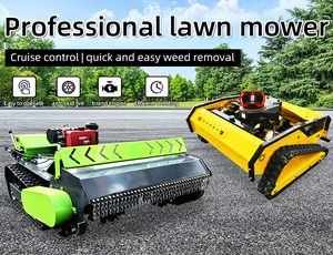 מכסחת דשא סינית איכותית המופעלת על בנזין - מכסחת דשא נשלטת מרחוק לגינה עם משלוח חינם - Product Image 4