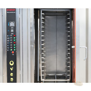 Grands fours de boulangerie pour la cuisson du pain, 50/100/200 kg, gaz, électrique, diesel, gaz, <span class=keywords><strong>four</strong></span> de boulangerie commercial, 16/32/68 plateaux, <span class=keywords><strong>four</strong></span> rotatif - Product Image 5