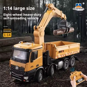 Camions à benne basculante télécommandés HUINA 1538 1/14, jouets de modèle de voiture télécommandés pour les garçons, cadeaux d'anniversaire pour les amateurs de <span class=keywords><strong>RC</strong></span> - Product Image 4