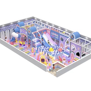 Équipement de jeu souple d'intérieur commercial pour les zones résidentielles et scolaires de jardin d'enfants-Construction en acier pour les centres d'amusement de jeu - Product Image 2