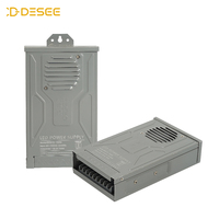 Transformateur adaptateur basse tension DESEE, convertisseur métallique économique, transformateur de driver LED, alimentation LED étanche pour éclairage LED