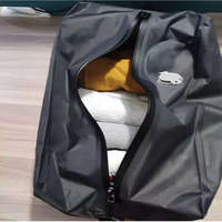 Sac de compression personnalisé 100 % étanche, réutilisable, gain de place, cube de rangement pour voyage, sac sous vide, sacs de compression sous vide pour économiser de l'espace