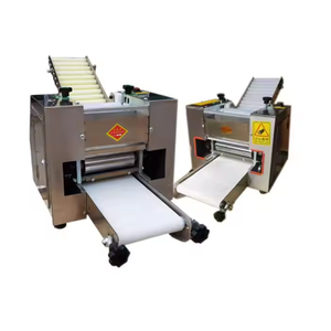 Machine à tortillas automatique pratique et économique en acier inoxydable multifonctionnelle pour la fabrication de tortillas, d'empanadas et de wrappers pour dumplings - Product Image 1
