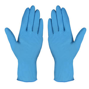 Gants jetables bleus sans poudre et sans <span class=keywords><strong>latex</strong></span> Gants multi-usages pour le service alimentaire 100PCS Taille X-Large - Product Image 4