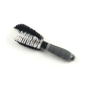 Car <b>Wheel</b> Hub <b>Brush</b> 8x26Cm Dual Side Cleaning For Tire And Rim Maintenance - Product Image 2