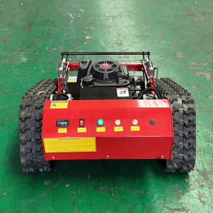 Nuevo Cortacésped a Control Remoto de Gasolina con Orugas de Goma de 550 mm, Autopropulsado, para Uso Industrial, Agrícola, en Huertos y Todo Tipo de Terreno - Product Image 4