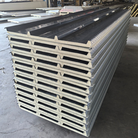 Panneau sandwich isolant en XPS, EPS, PU, laine de roche, résistant aux intempéries, 100 mm, tôles de toiture ondulées, vente en gros d'usine
