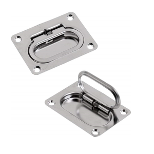Poignée de levage encastrée à ressort en acier inoxydable 304 FOYO pour trappe de pont de <span class=keywords><strong>bateau</strong></span> marin et armoire - Product Image 1