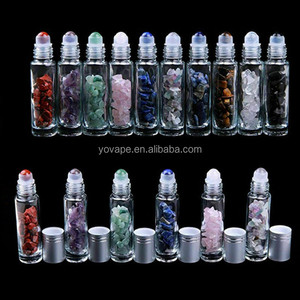 Hirigin — boule <span class=keywords><strong>de</strong></span> <span class=keywords><strong>pierre</strong></span> précieuse décorative <span class=keywords><strong>de</strong></span> 5ml, 10 ml et 10 ml, vente en vrac, produit cosmétique, tonique, <span class=keywords><strong>pierre</strong></span> <span class=keywords><strong>de</strong></span> quartz naturelle, à rouler sur bouteille en verre - Product Image 3