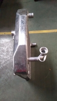 Radiateur de camion de haute qualité OEM 3465005503 A3465005503 pour MERCEDES-BENZ OM355, taille du cœur du radiateur 570*598*70