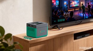 Station d'alimentation hors réseau Meco 1000, sortie 500W, batterie LiFePO4 1000Wh, plus de 8000 cycles, idéale pour le camping et les situations d'urgence - Product Image 5