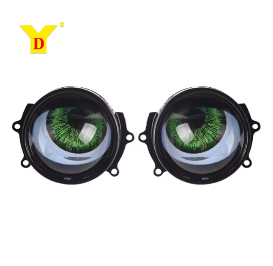Demon Eyes Headlights for Motorcycle 4000LM 55W LED
