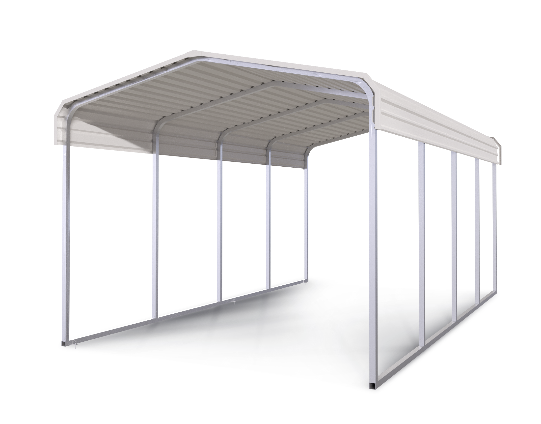 SGC1119-H240-H Fabriek Prefab Stalen Structuur Draagbare Metalen Stalen Buis Carports Ontwerp Metalen Frame Carport