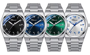 นาฬิกาควอตซ์ CHENXI 6832 สำหรับผู้ชาย สายสแตนเลส แฟชั่นคลาสสิก ตัวเลขแบบตะวันออก ตัวเลขแบบอาหรับ กลไก Citizen กันน้ำ 30 เมตร ของขวัญตลอดชีวิต - Product Image 4