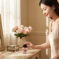 Nouvelle Brume Corporelle Florale Fraîche Longue Durée pour Femme, Parfum Niche Botanique Naturel Écologique en Chiffon, Qualité Premium