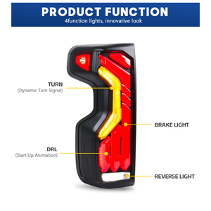 New Chevrolet Silverado 2019-2025 <b>LED</b> ABS Rear Brake Stop <b>Lights</b> & Daytime Running <b>Light</b> Waterproof 12V Retrofit Upgrade - Product Image 4