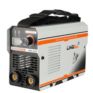 LINGBA Factory 110v/220v Mini soudeuse à arc portable IGBT Inverter DC 250A <span class=keywords><strong>ESAB</strong></span> AC/DC pour soudage à fil de cuivre usage domestique - Product Image 4